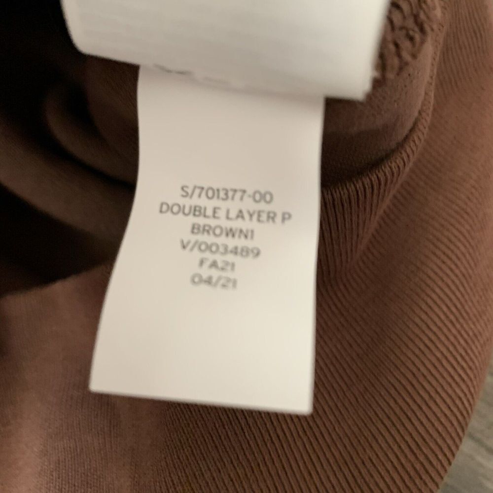 Yeezy YZY Gap Perfect Hoodie Men XS‎ Kanye West Double Layered Heavyweight Brown - Picture 7 of 9